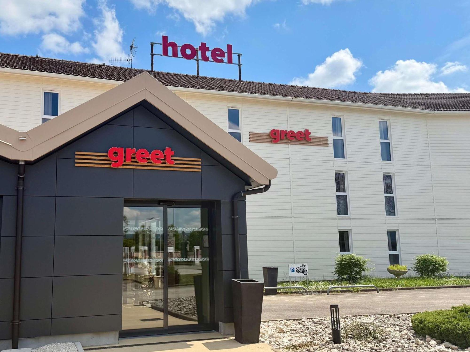 Greet Hotel Dijon Sud Longvic Exterior foto