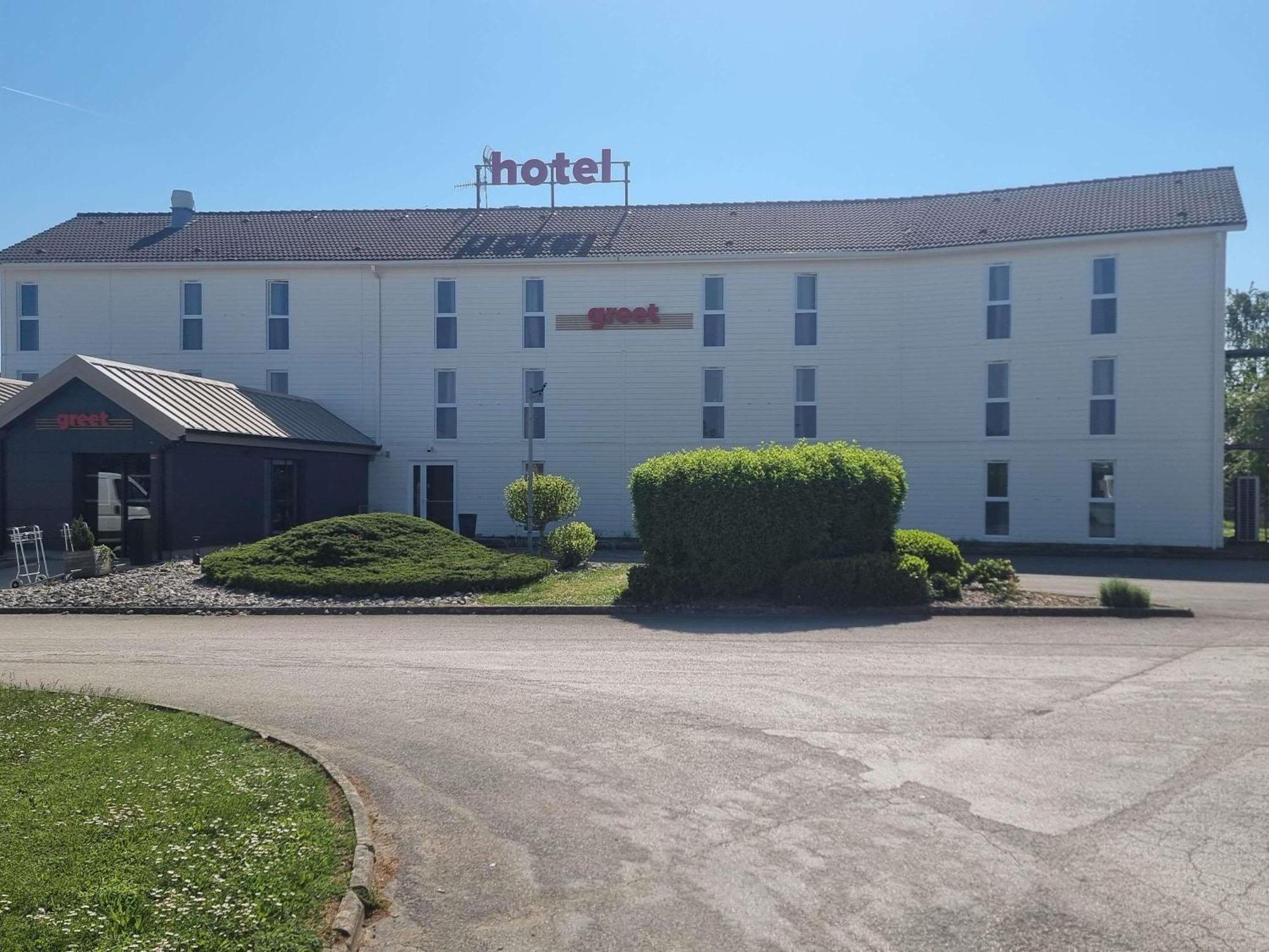 Greet Hotel Dijon Sud Longvic Exterior foto
